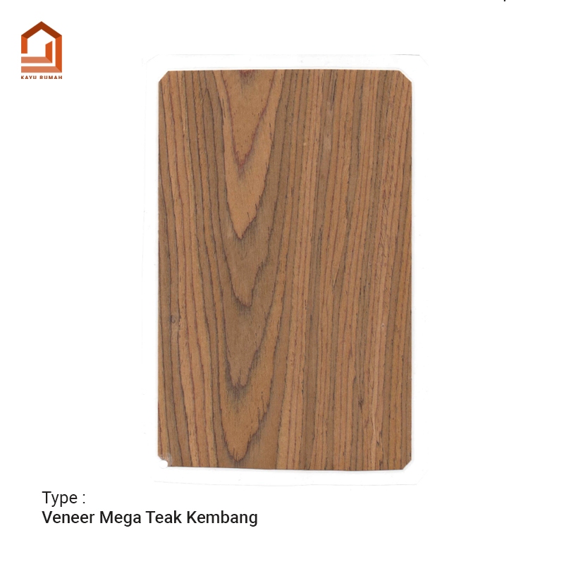 Veneer Kayu Type Mega Teak Kembang | Kayu Lapis Mewah