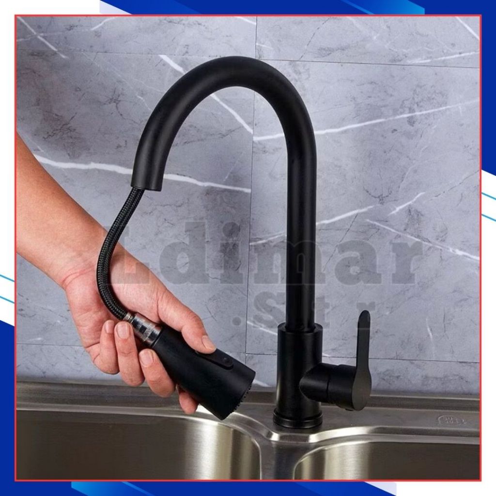 KRAN TARIK | KRAN WASTAFEL BAK CUCI PIRING Air