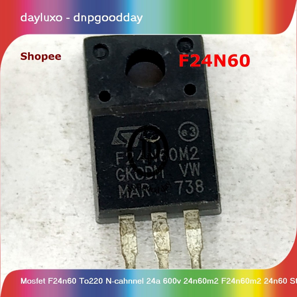 mosfet f24n60 to220 n-cahnnel 24a 600v 24n60m2 f24n60m2 24n60 stf