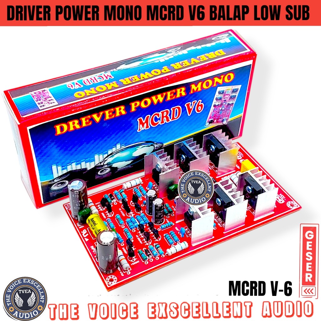 Kit Driver Boostrap MCRD V6 Balap Low Sub / Driver Balap Sub Low