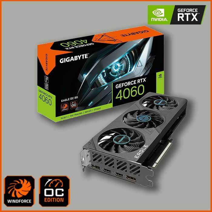 Geforce RTX 4060 Eagle Oc 8G Graphics Card