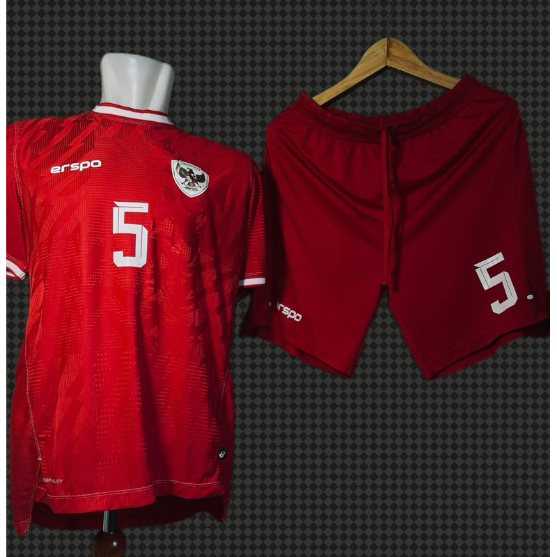 Jersey Timnas Indonesia MatchWorn (Sandy Walsh)