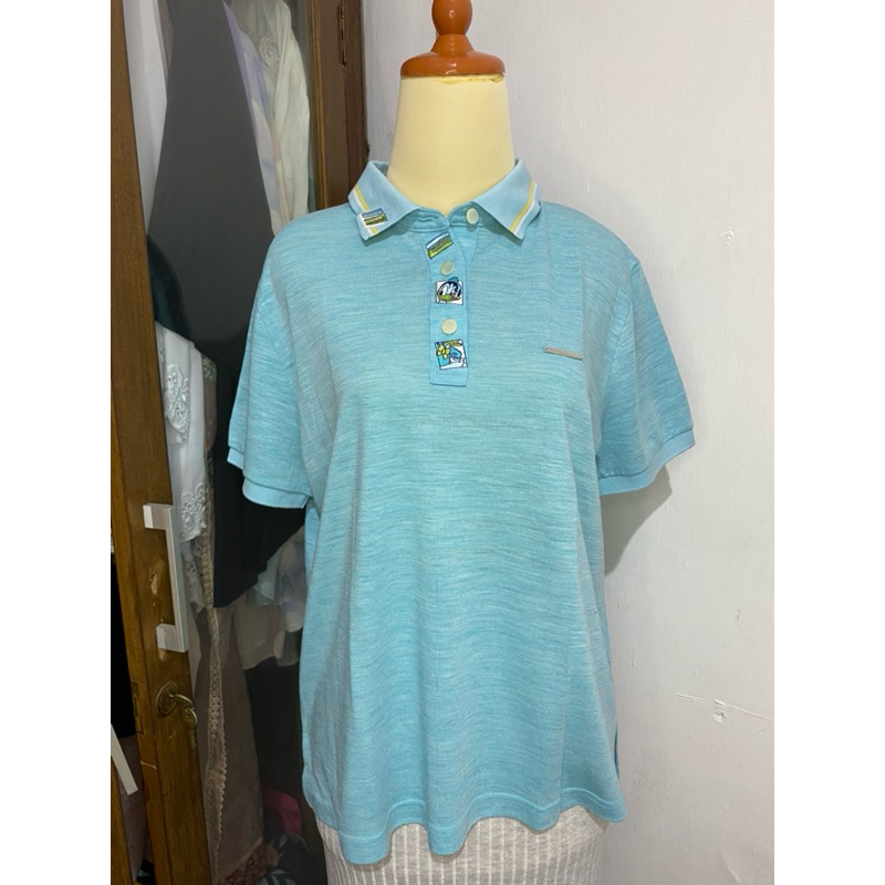 Gaffy polo t shirt kerah tosca