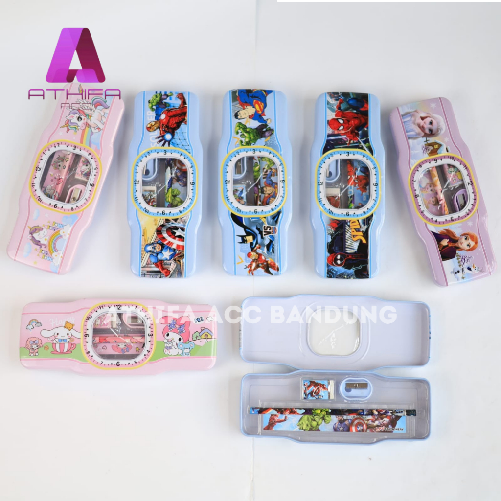 

Kotak Pensil Karakter Set Free Alat Tulis Pensil Penggaris Penghapus Serutan