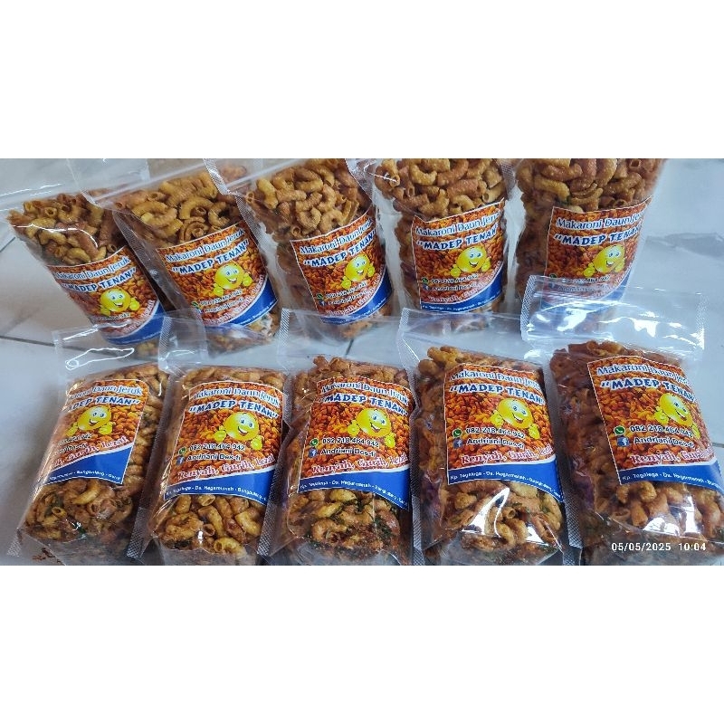 

makaroni daun jeruk tidak pedas