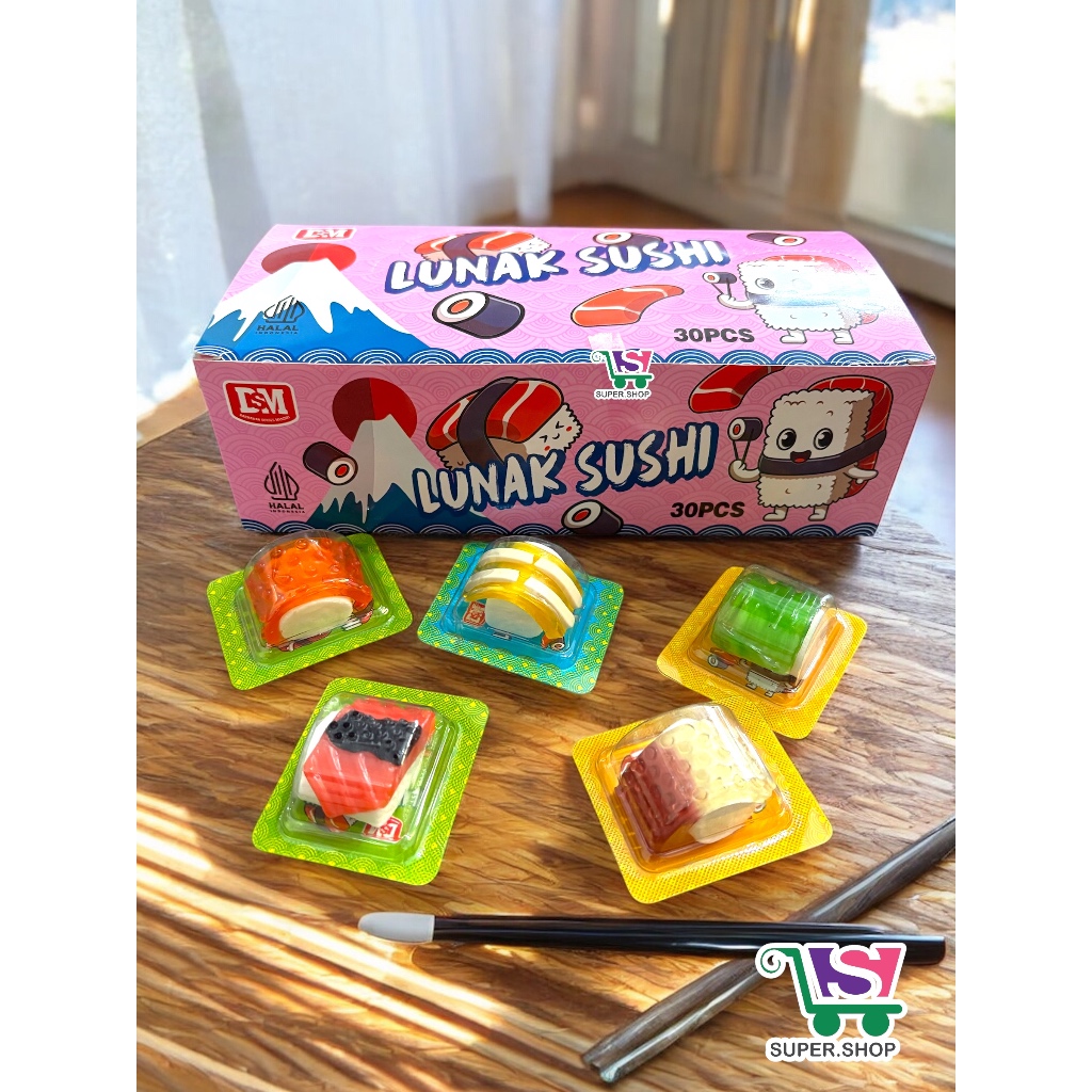 

DSM Permen Lunak Sushi (isi 30 pcs)