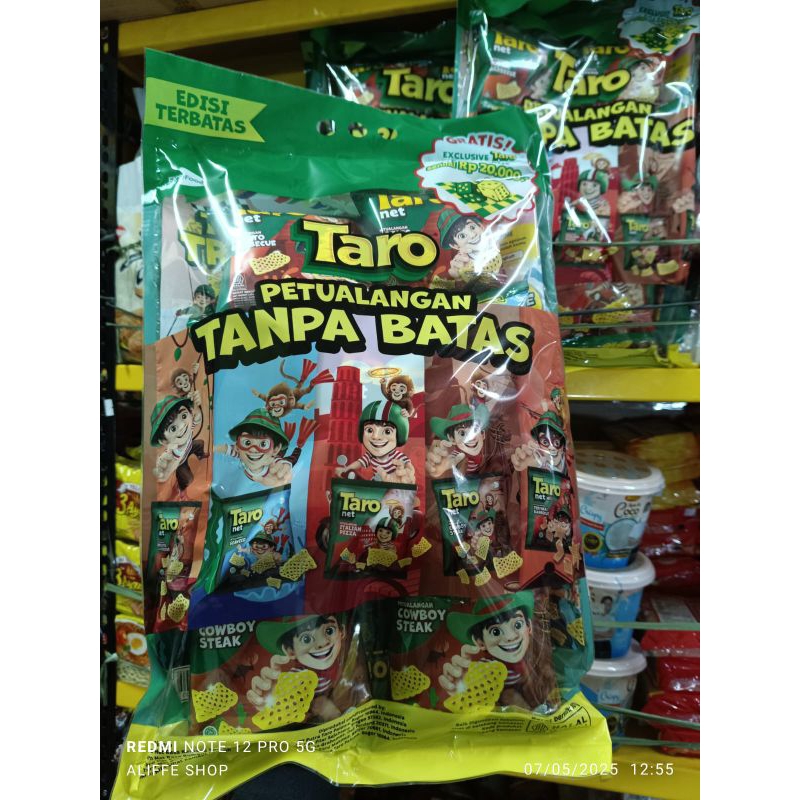 

paket snack taro petualangan tanpa batas edisi terbatas