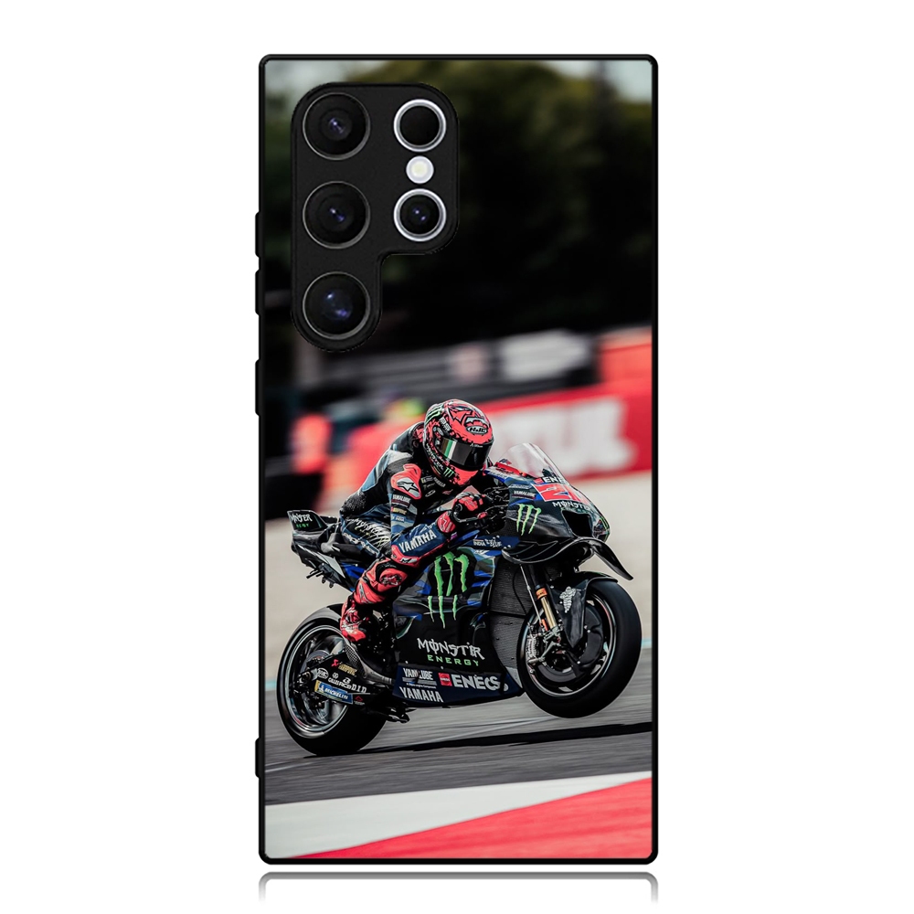 Case Samsung S25 S24 S23 S22 S21 S20 S10 Ultra Plus Fe Edge Lite TPU Custom Fabio Quartararo MotoGP
