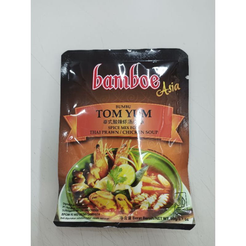 

BUMBU BAMBOE TOM YUM 60GRAM