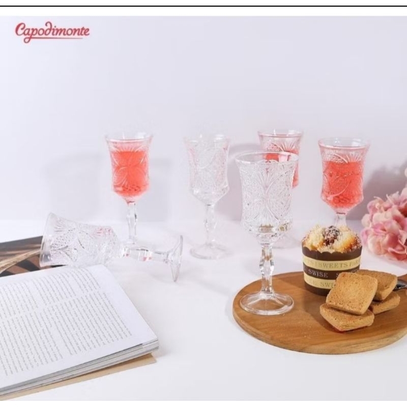 Gelas kaki capodimonte