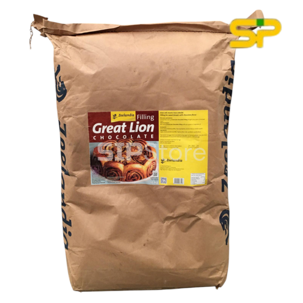 

Zeelandia Great Lion Chocolate Filling 10kg / Isian Roti dan Kue Rasa Coklat / Coklat Filling 10 kg