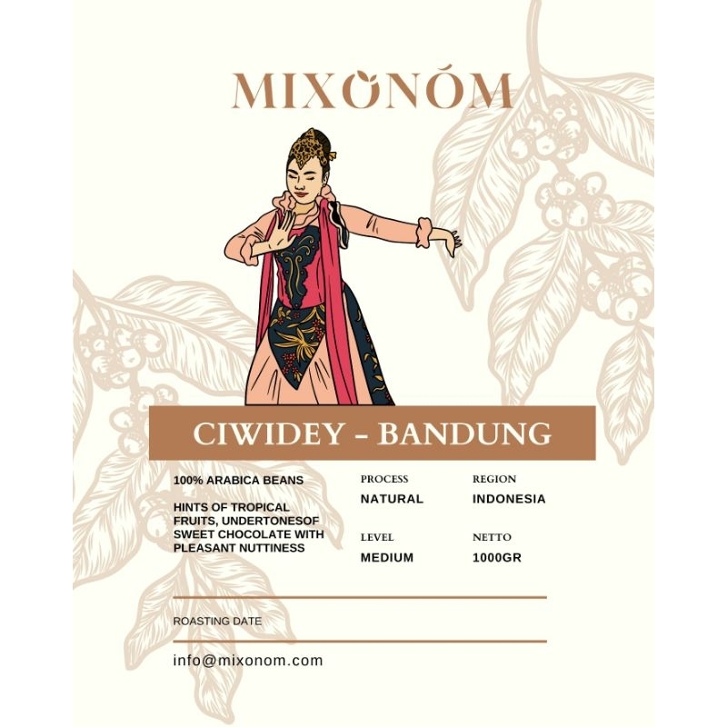 

SINGLE ORIGIN CIWIDEY MIXONOM 1KG