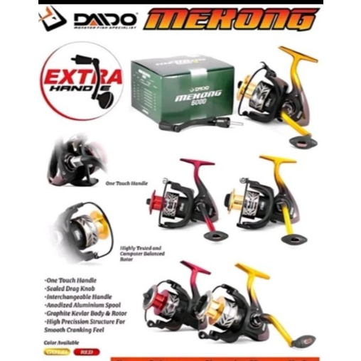 Reel Daido Mekong 800,1000,4000