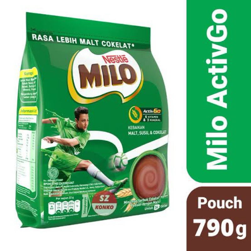 

Milo ACTIV-GO & 3in1 Susu Bubuk Cokelat (Kemasan pouch)