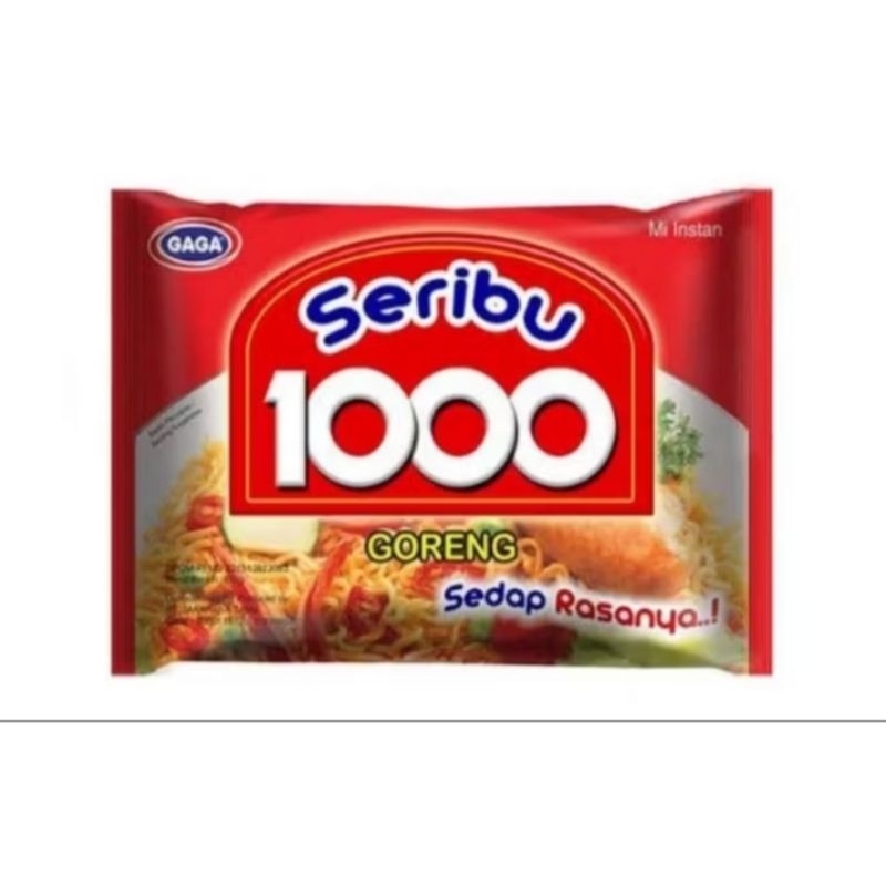 

GAGA MIE GORENG INSTAN 1000 50gr ISI 5PCS