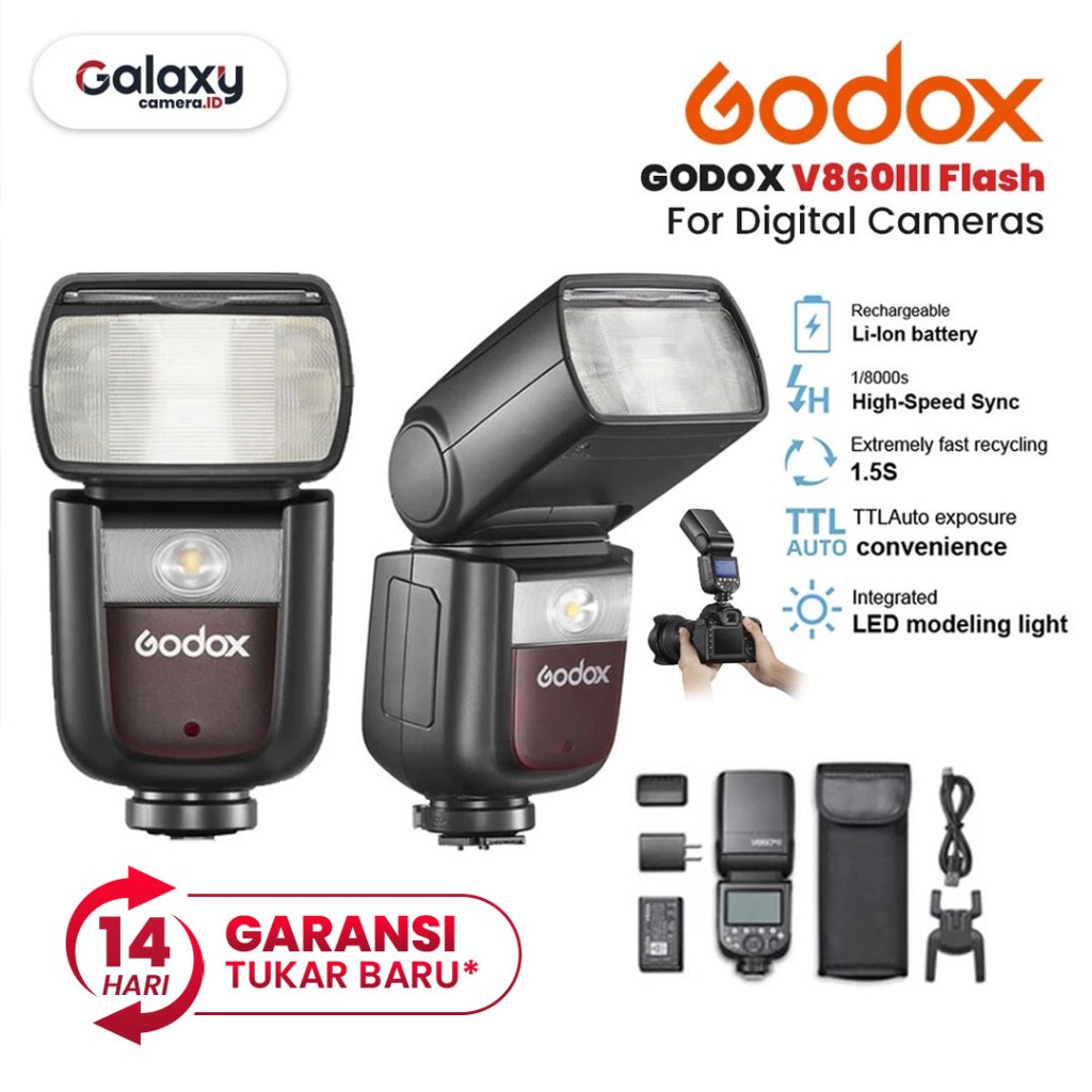 Godox V860III Flash for Digital Cameras | Godox V 860 III V860 III
