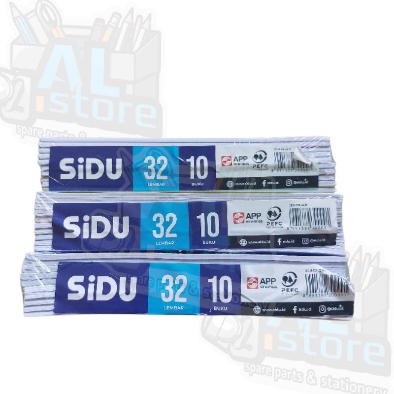 

BUKU TULIS SIDU 32 LEMBAR 1PACK