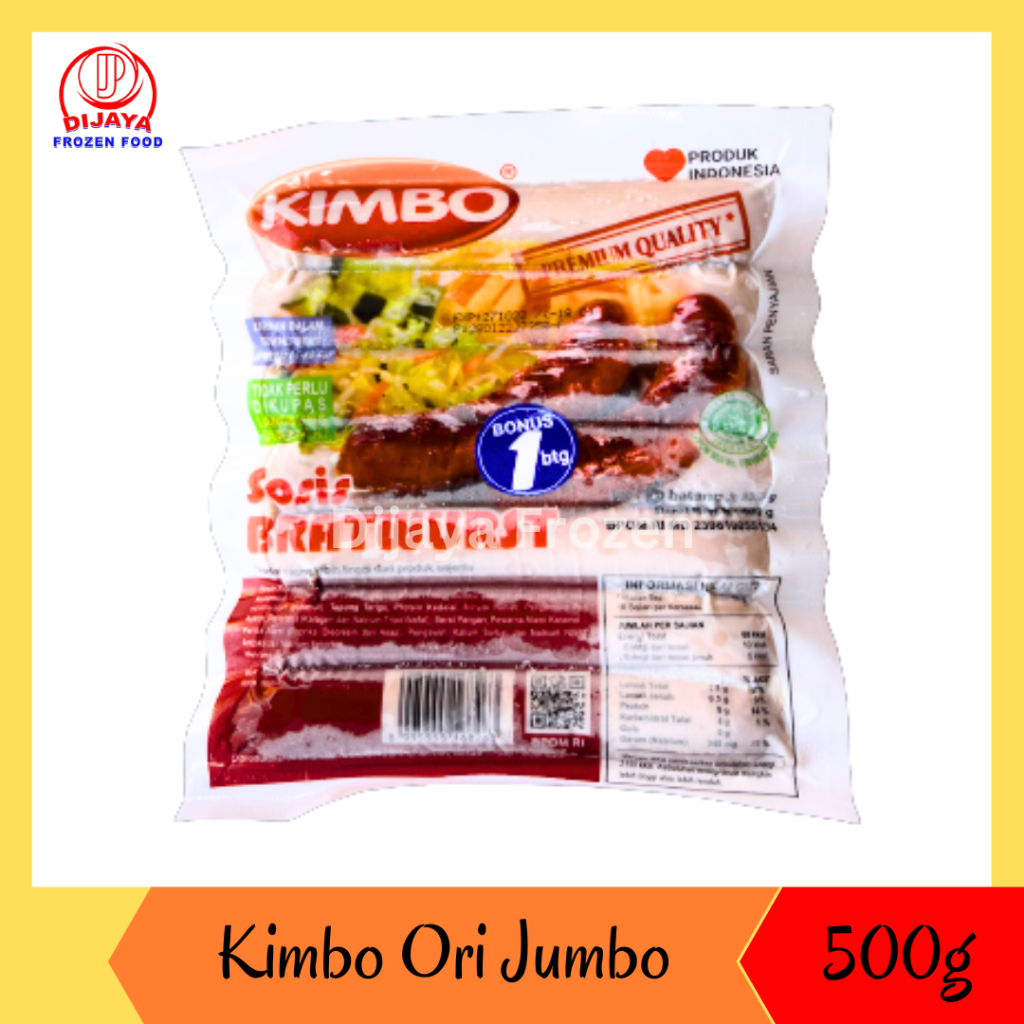 

Kimbo Sosis Aneka Rasa 500gr