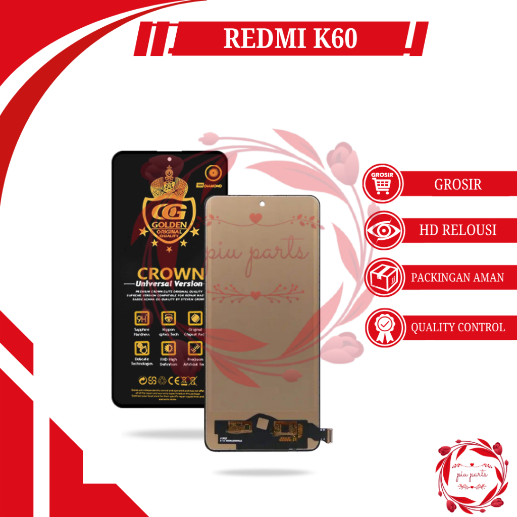 LCD XIAOMI REDMI K60 / LCD REDMI K60 FULLSET COMPLETE