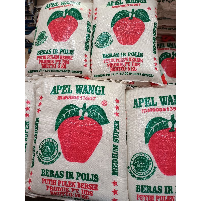 

Beras Apel Merah 5kg dan 10 kg