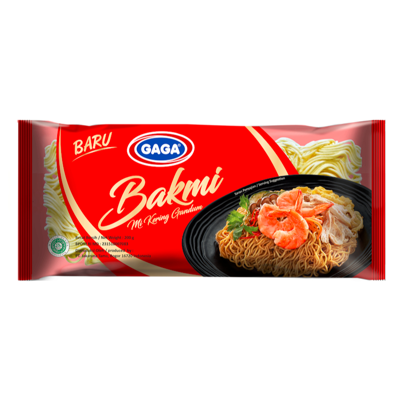 

Mie Kering Gandum Bakmi Gaga