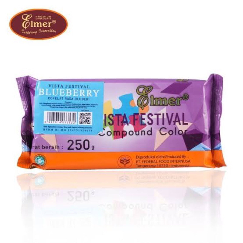 

Elmer Vista Compound 250gr BLUEBERRY