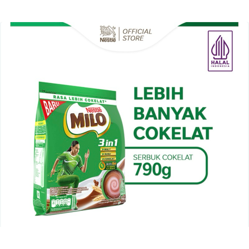

MILO HEALTHY DRINK 3 in 1 ACTIGEN E 790 gram
