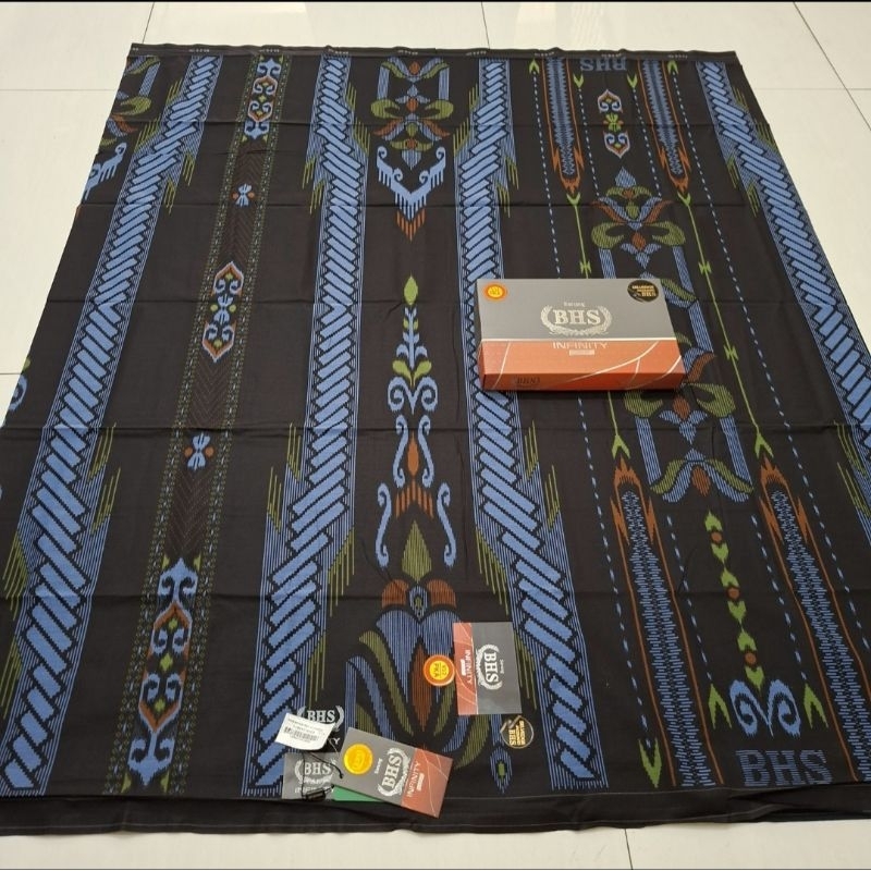 Sarung BHS INFINITY ORI Hitam Grade Silver (Type EKC,PKA DLL) ORIGINAL SARUNG BHS TENUN SARUNG SANTR