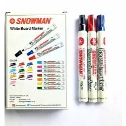 

Spidol Whiteboard Snowman BG-12 ecer