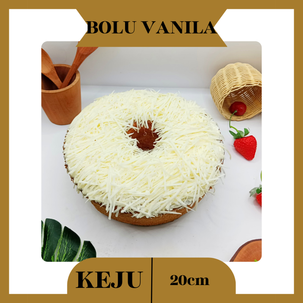 

Kue Bolu Susu Keju Vanila Cheese Cake / Kue Bolu Panggang