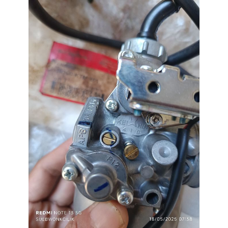 16100-KTM-851 karburator assy honda supra x125 old batman karisma 125D/X .kirana125 original AHM NOS
