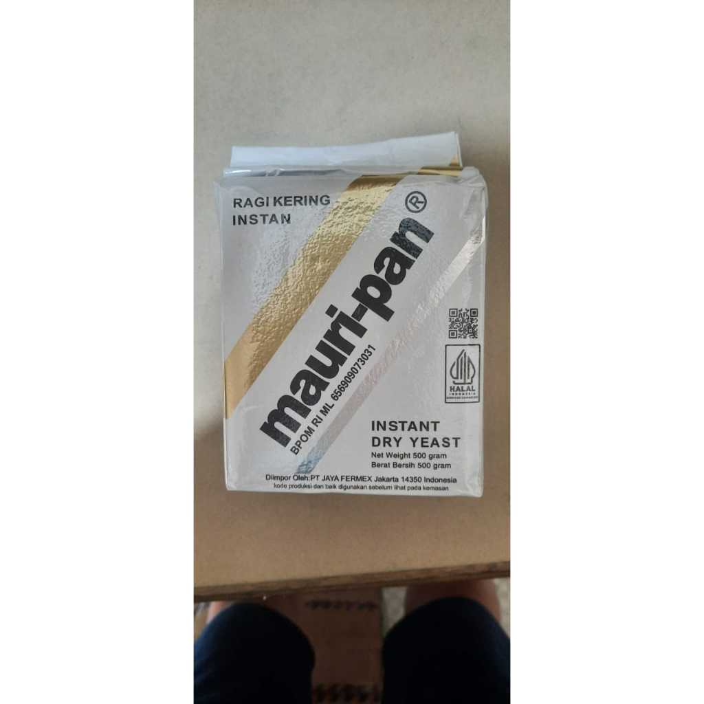 

Ragi Kering Instan Mauri-pan / Instant Dry Yeast 500 gr