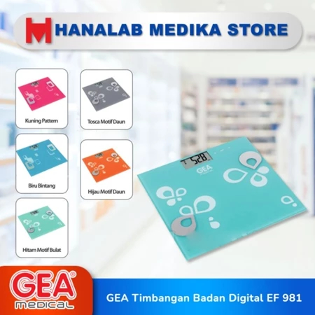 Timbangan Badan Digital Bodyfat GEA EF 981 / Timbangan Badan Digital Gea