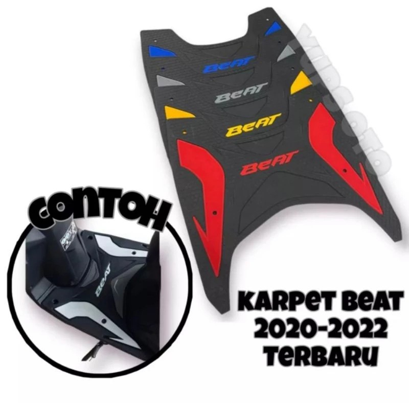 Monster Alas Kaki Motor Beat Tahun 2020 2021 Terbaru - Deluxe Street / Pijakan Kaki Beat Deluxe