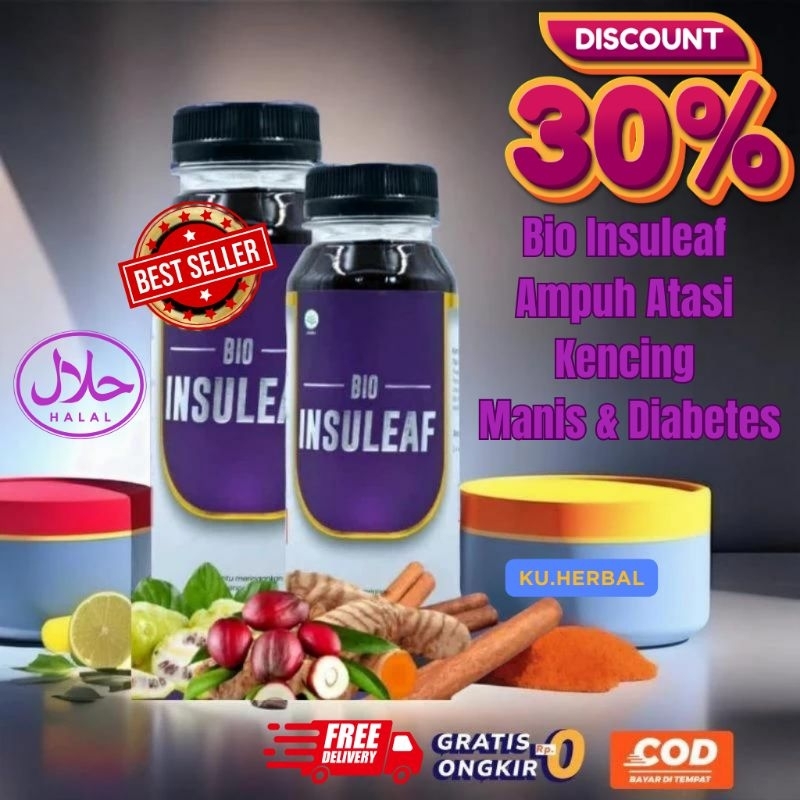 

Bio Insuleaf Herbal Alami Bantu Atasi Gula Darah Dan Gula Darah Tinggi
