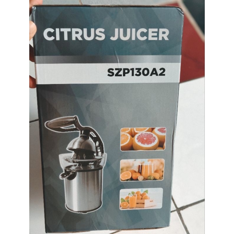 Pemeras Jeruk Elektrik Otomatis Citrus Juicer Stainless Steel
