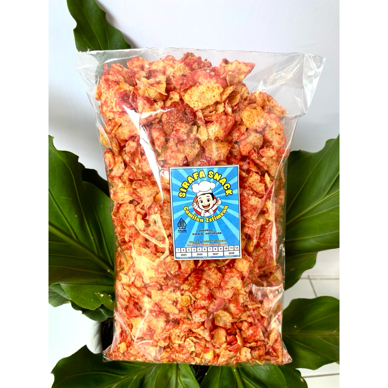 

JAGUNG GETES PEDAS 500gr - Camilan Istimewa Snack Pedas Manis (SIRAFA SNACK)