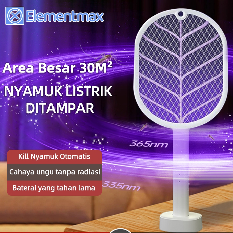 UCI_HUU RAKET NYAMUK LISTRIK STANDING / RAKET NYAMUK ELEKTRIK CAS ORI TAHAN LAMA MURAH AWET CHARGER