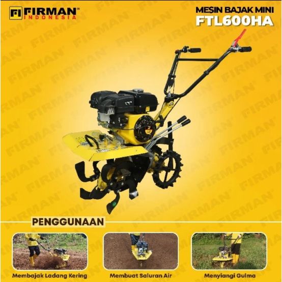 FIRMAN FTL600HA Cultivator Bajak Mini