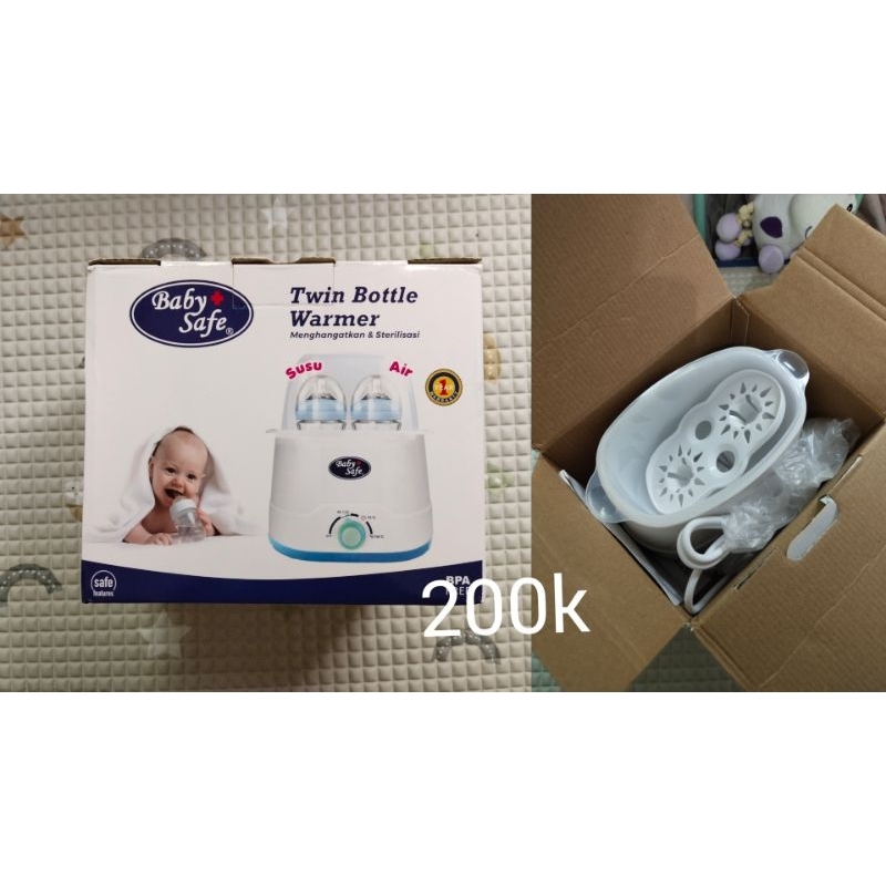 Babysafe twin bottle warmer