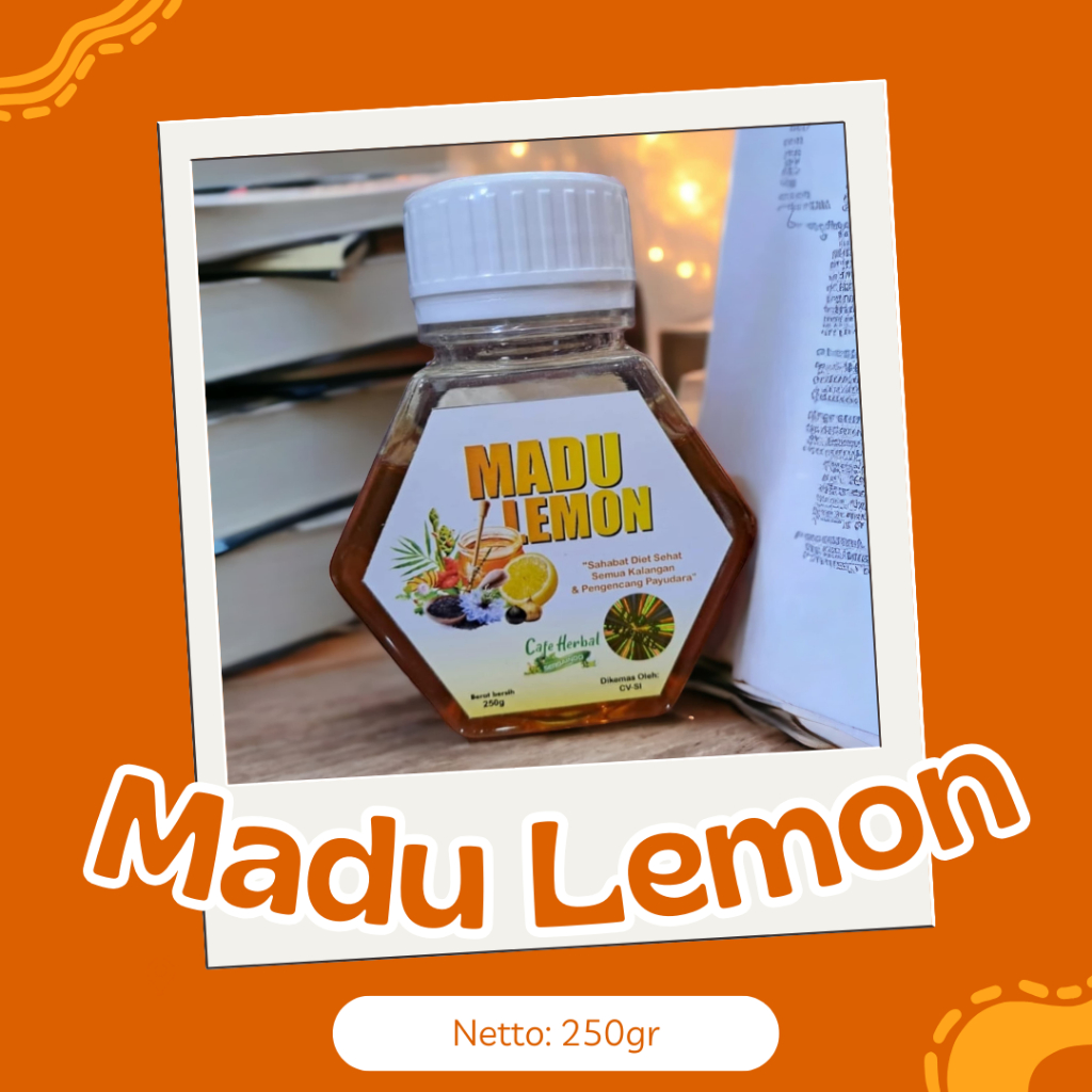 

Madu Lemon 250gr Madu Herbal