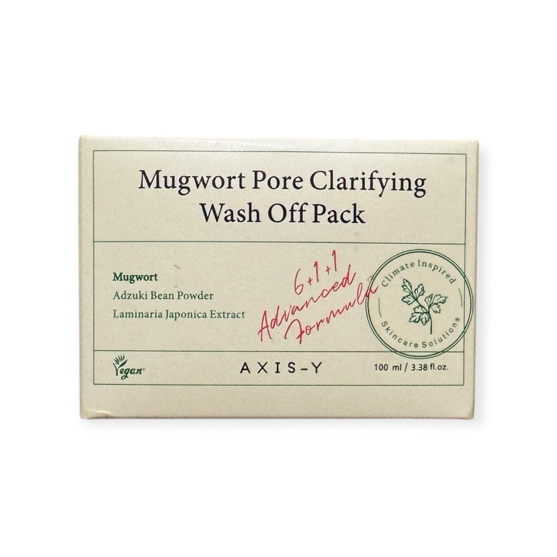 Axis - Y Mugwort Pore Clarifying Wash Off Masker Mugwort