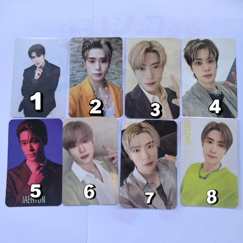 Official Photocard Jaehyun NCT The Unity japan Favorite Sticker Perfume DJJ Golden Age Love Holic Bo