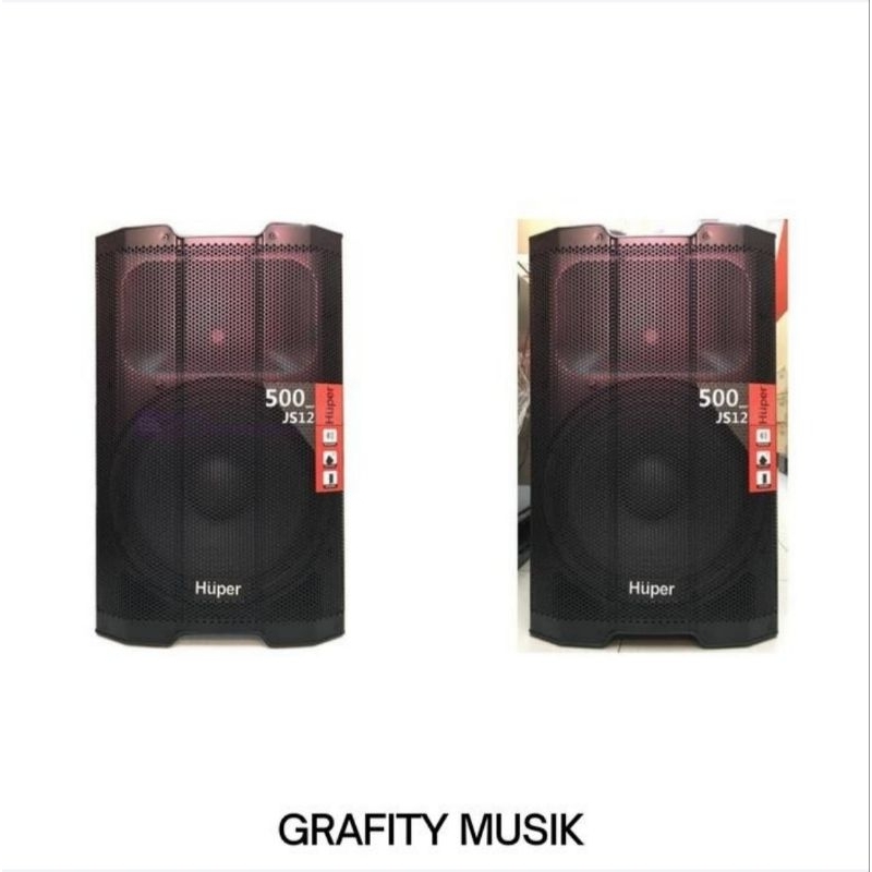 Speaker Aktif Huper JS 12 Speaker Aktif 15 Inch Huper js12 Original ( jual 1 set )
