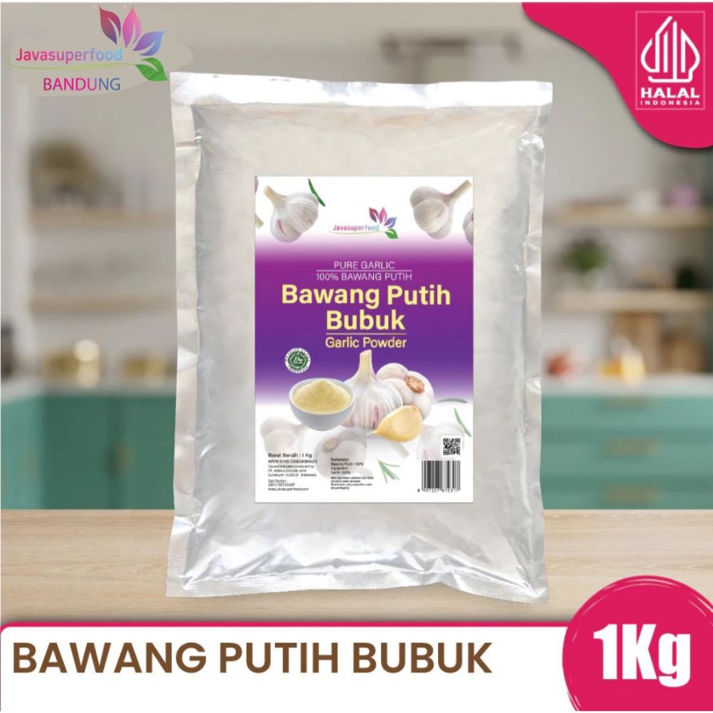 

Bawang Putih Bubuk | Garlic Powder | Bubuk Bawang Putih 1KG