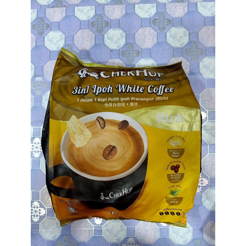 

Chek Hup 3in1 Ipoh White Coffee ( Rich )