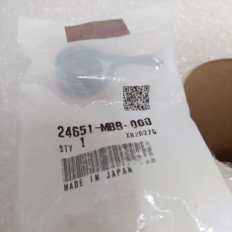 24651 MBB 000 PER PERSNELING CBR250RR USD 2021 2022 2023 original