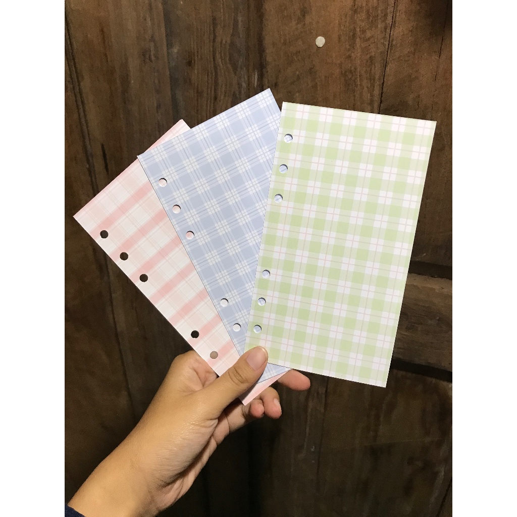 

Cruell - pembatas buku binder A6 Aesthetic grid series