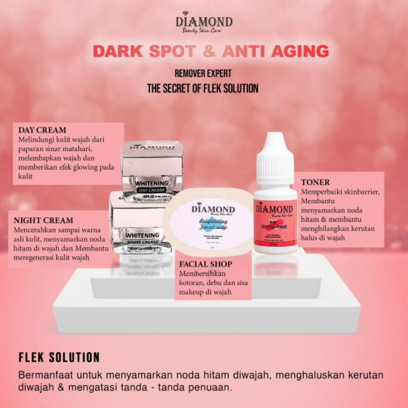 Cream Diamond Beauty Care Flek Solution