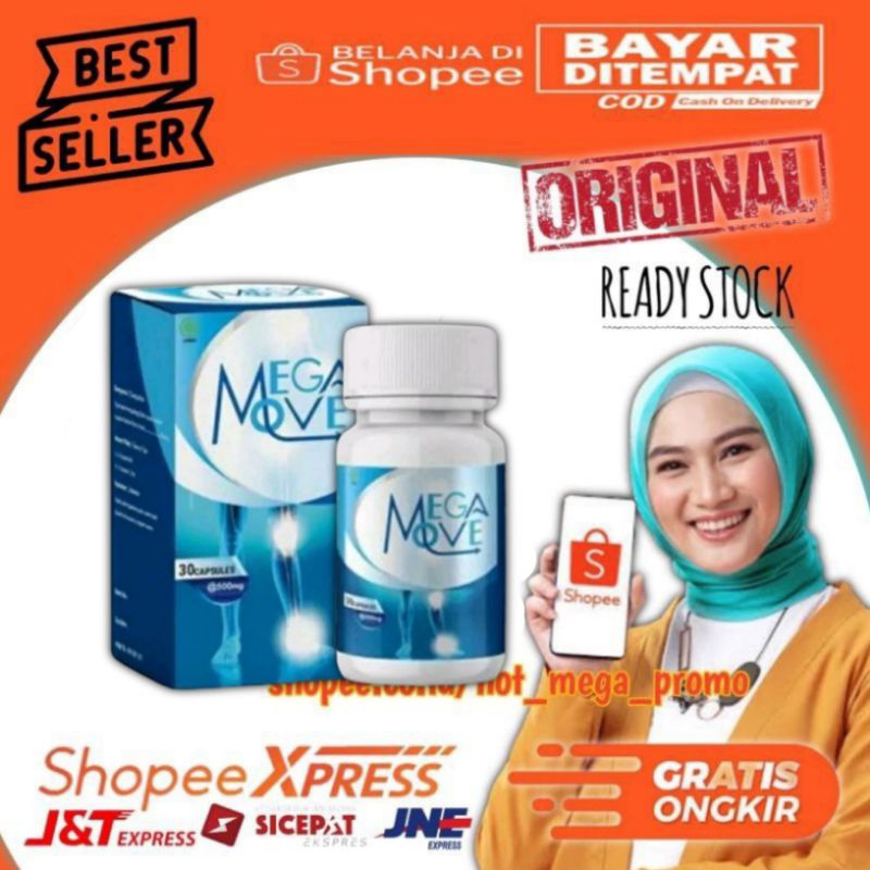 MEGAMOVE ASLI 100% ORIGINAL OBAT HERBAL NYERI SENDI MEGAMOVE ASLI BERKUALITAS